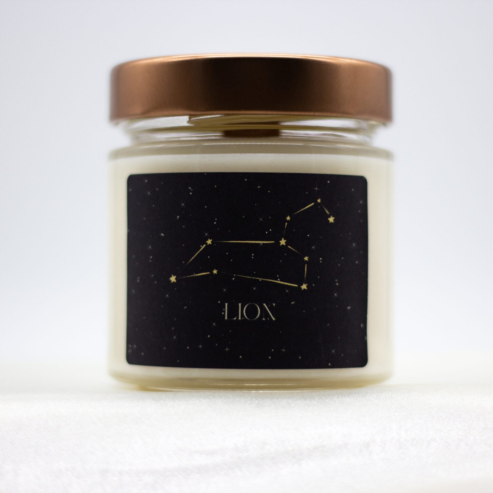 Leo Zodiac Soya Wax Candle With Necklace