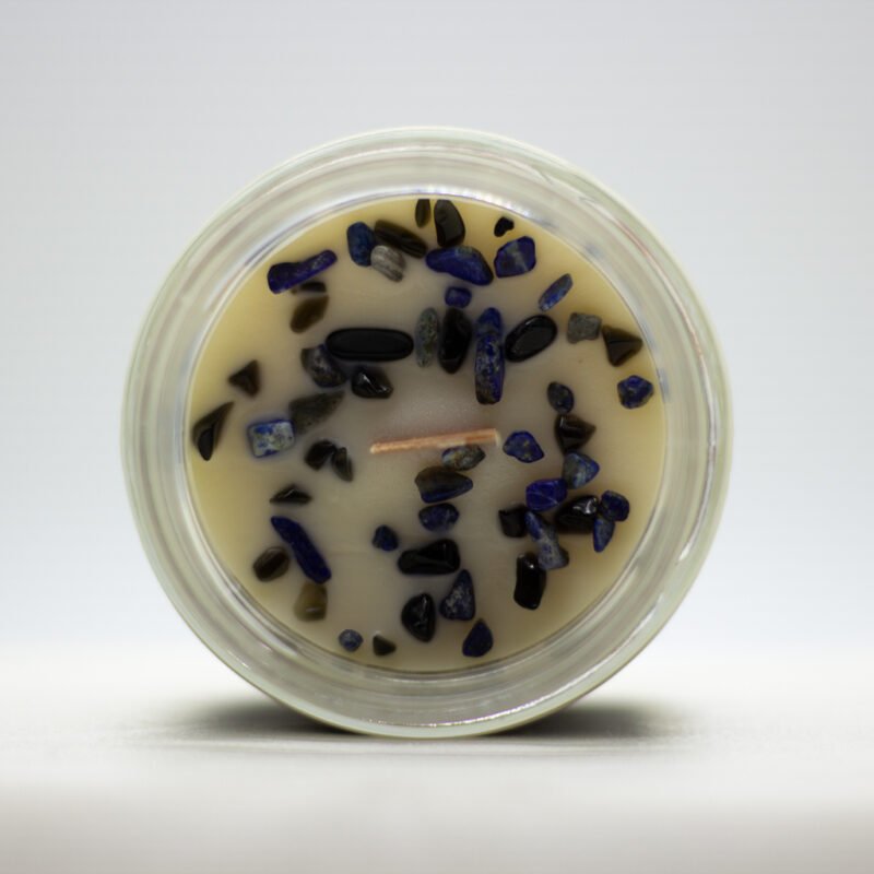 Capricorn Zodiac Soy Wax Candle With Necklace - Image 2