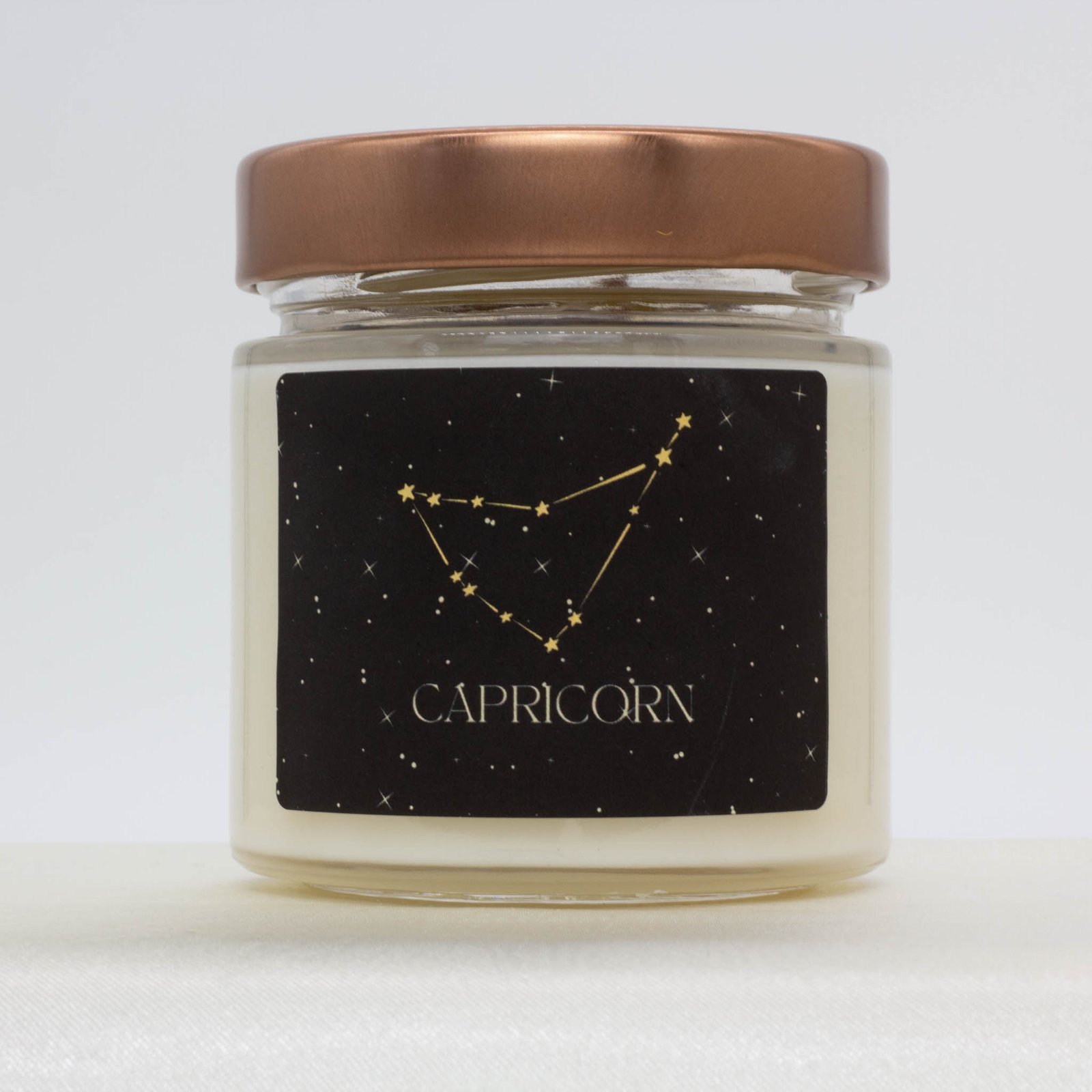 Capricorn Zodiac Soy Wax Candle With Necklace
