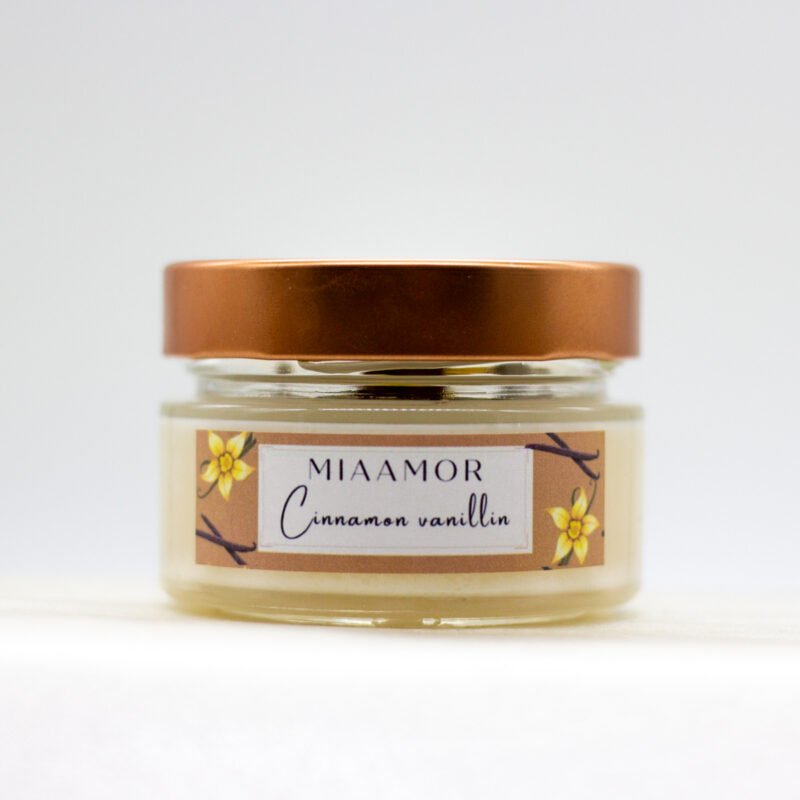 Cinnamon Vanilla Soy Wax Candle