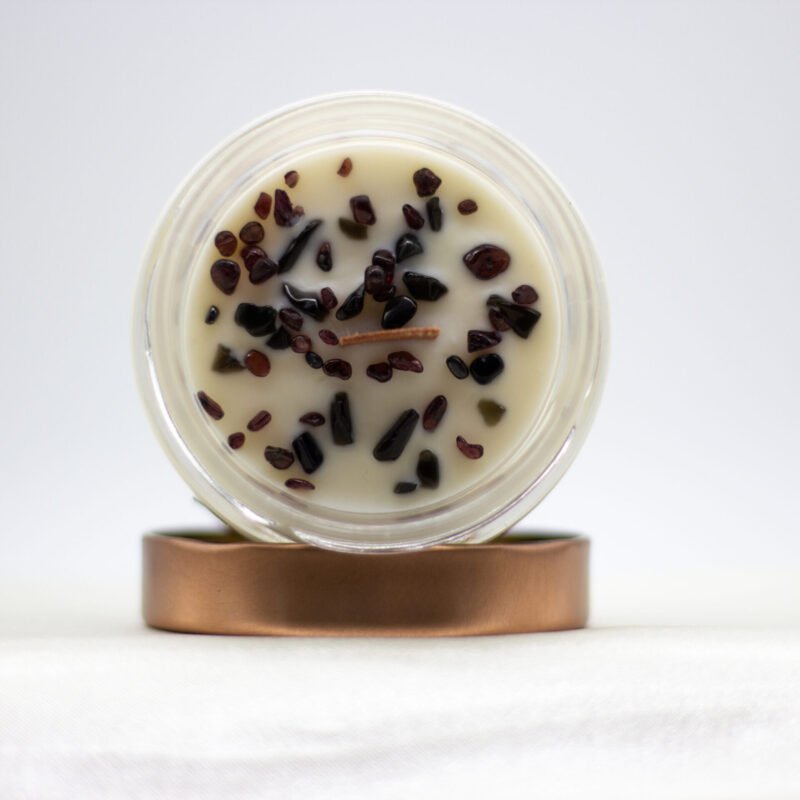 Scorpion Zodiac Soya Wax Candle With Necklace - Image 2