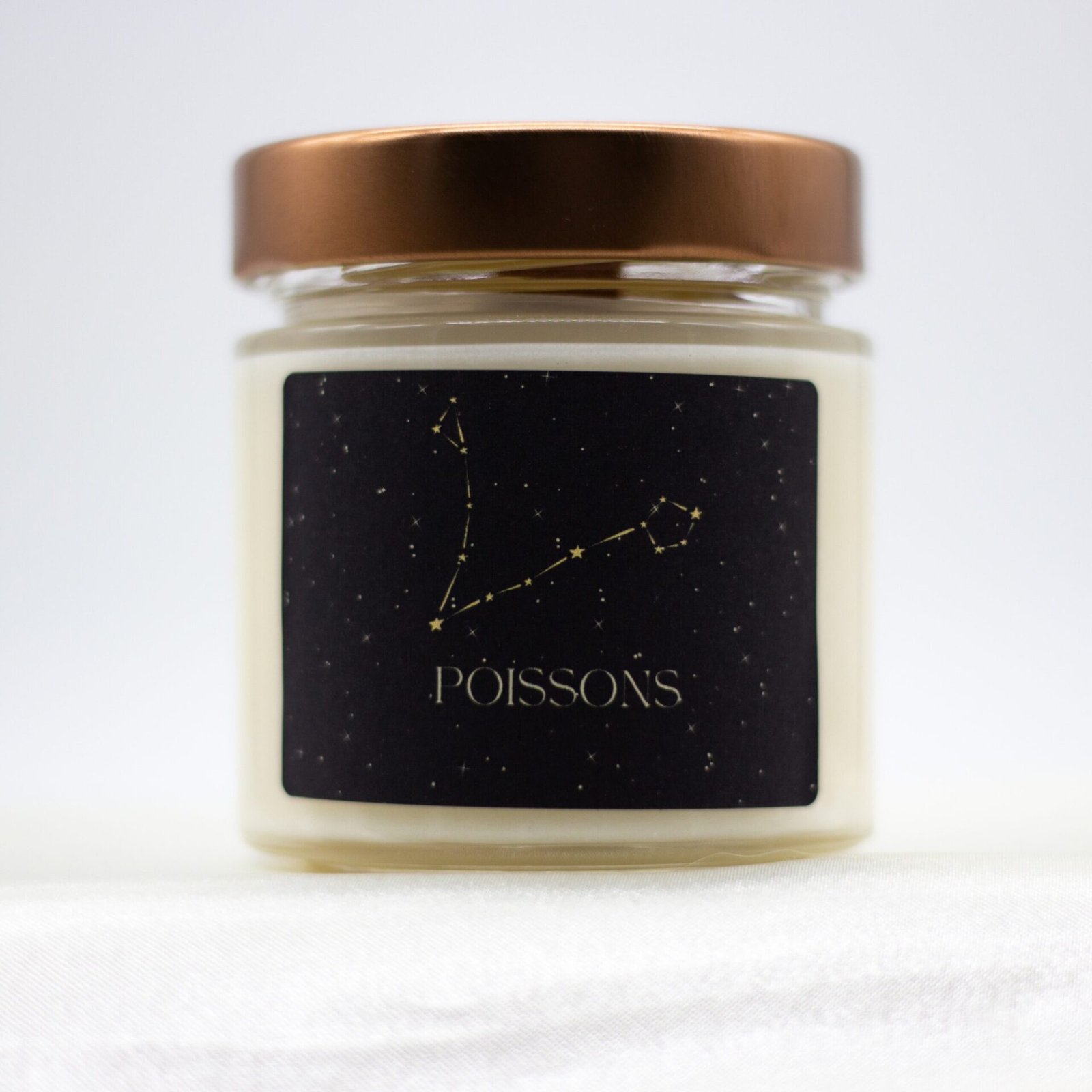 Pisces Zodiac Soya Wax Candle With Necklace