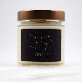 Vierge Zodiac Soya Wax Candle With Necklace