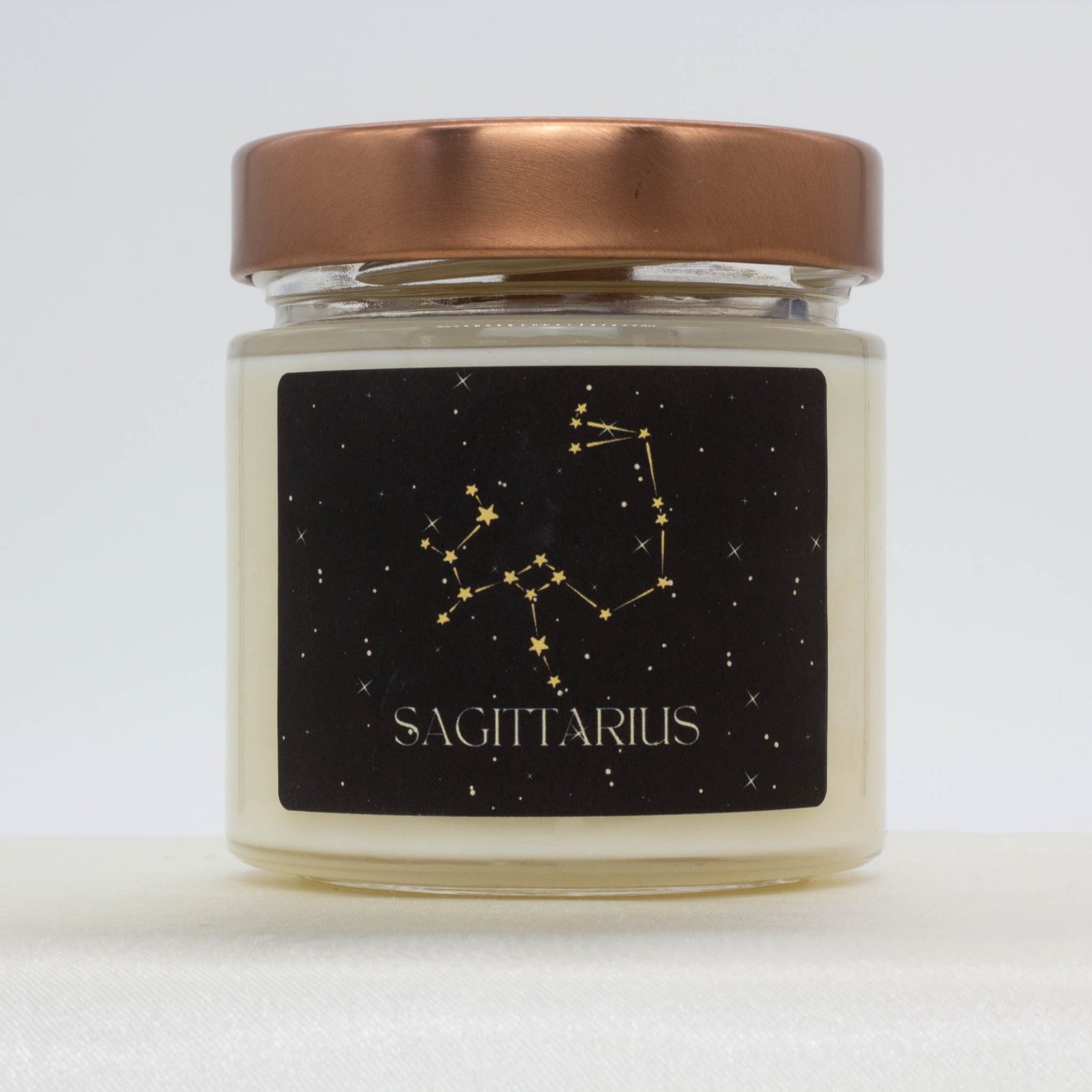 Sagittaire Zodiac Soya Wax Candle With Necklace