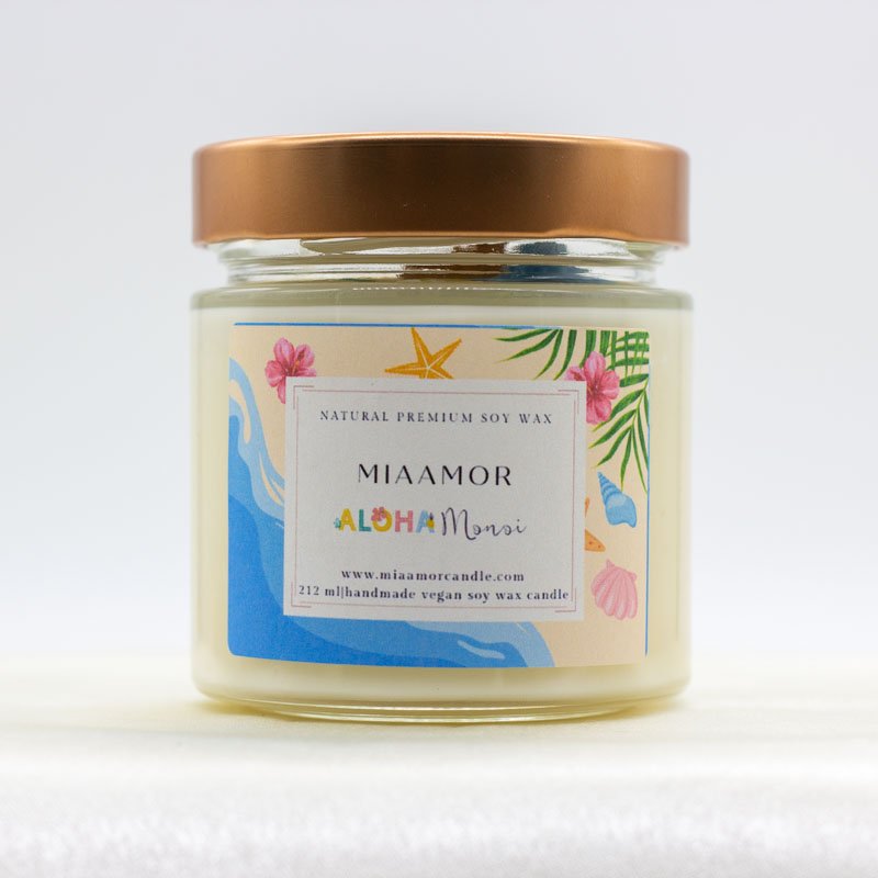 Aloha monoi Summer Scent Soy Wax Candle