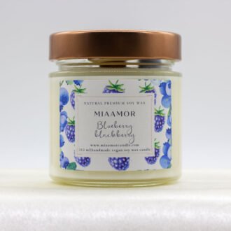 Blueberry & Blackberry Soy Wax Candle