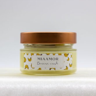 Miaamor Banana Crush Soy Wax Candle