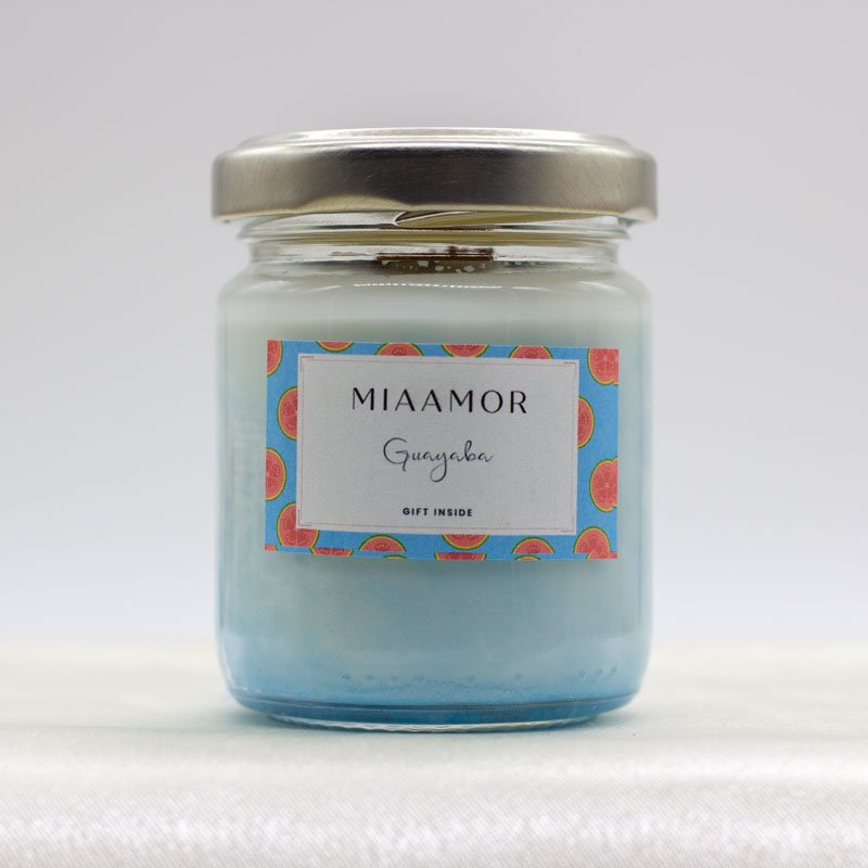 Miaamor Guava Spirit Soy Wax Candle With Pendant