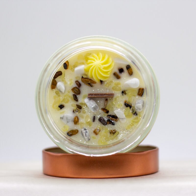 Cinnamon Vanilla Soy Wax Candle - Image 2