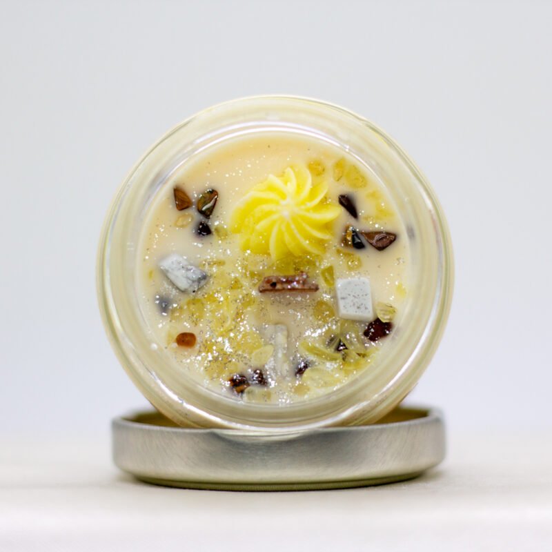 Cinnamon Vanilla Soy Wax Candle With Pendant - Image 2