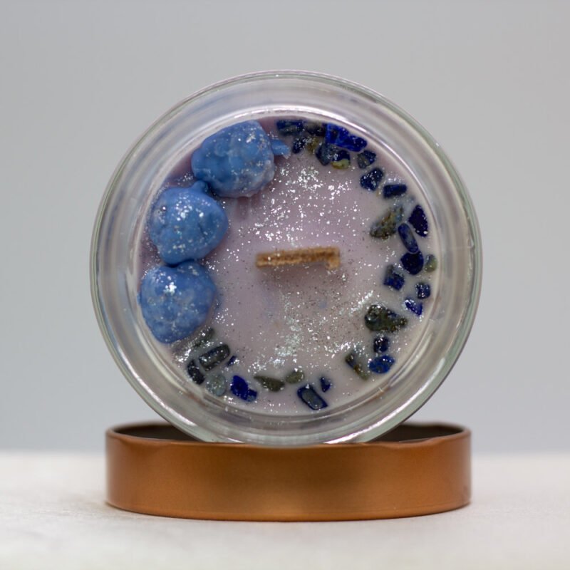 Miaamor Blue Grapes Sox Wax Candle - Image 2