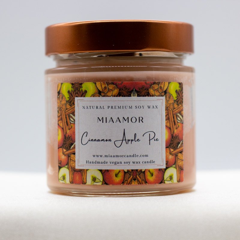 Cinnamon Apple Pie Soy Wax Candle