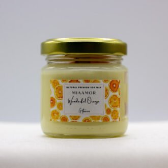 Wonderful Orange Soy Wax Candle With Pendant