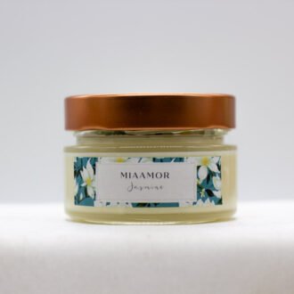 Miaamor Jasmine Flower Soy Wax Candle