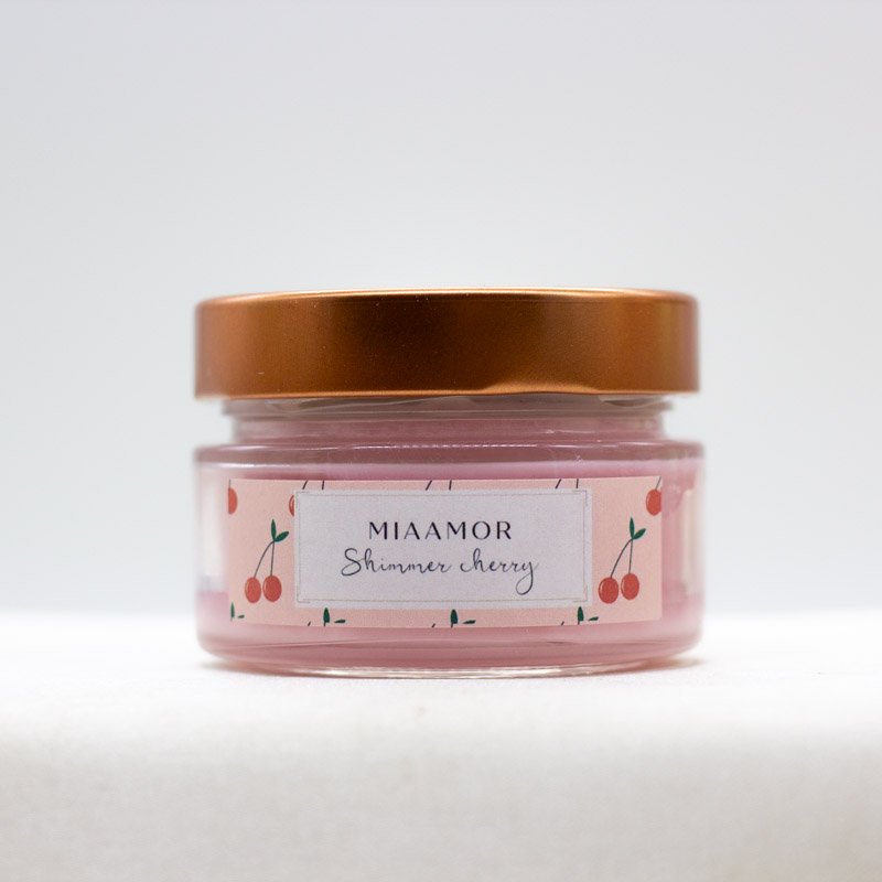 Shimmer Cherry Soy Wax Candle