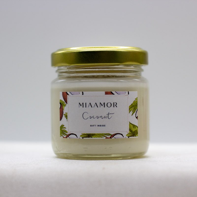 Coconut Soy Wax Candle With Pendant