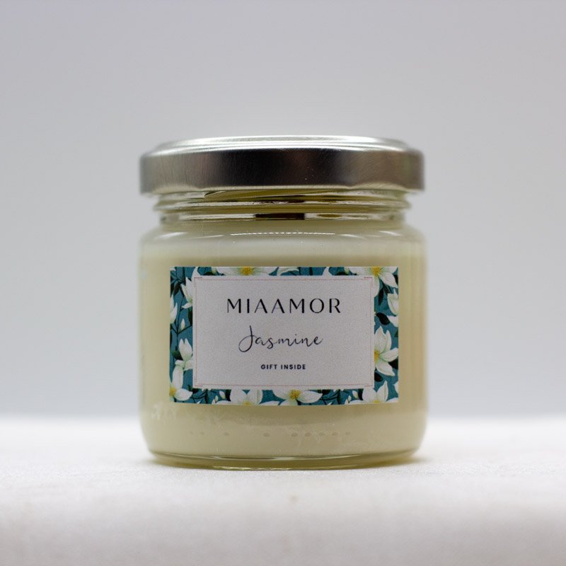 Jasmine Soy Wax Candle With Pendant