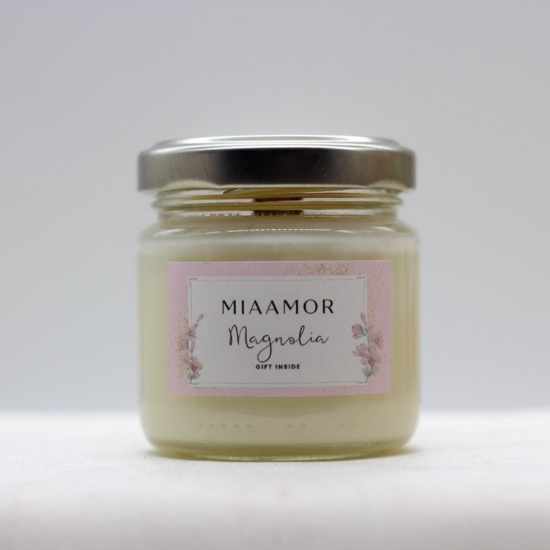 Magnolia Soy Wax Candle With Pendant