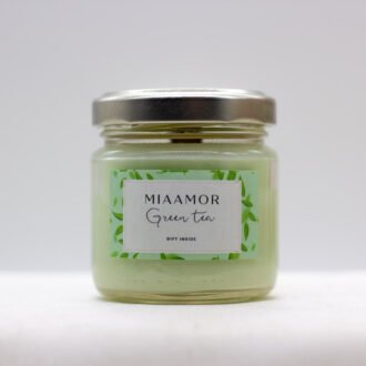 Green Tea Soy Wax Candle With Pendant