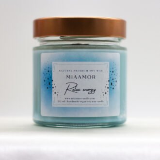 Relax Energy Manifest Soy Wax Candle