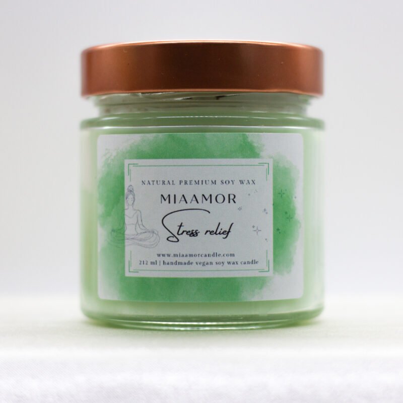 Stress Relief Manifest Soy Wax Candle