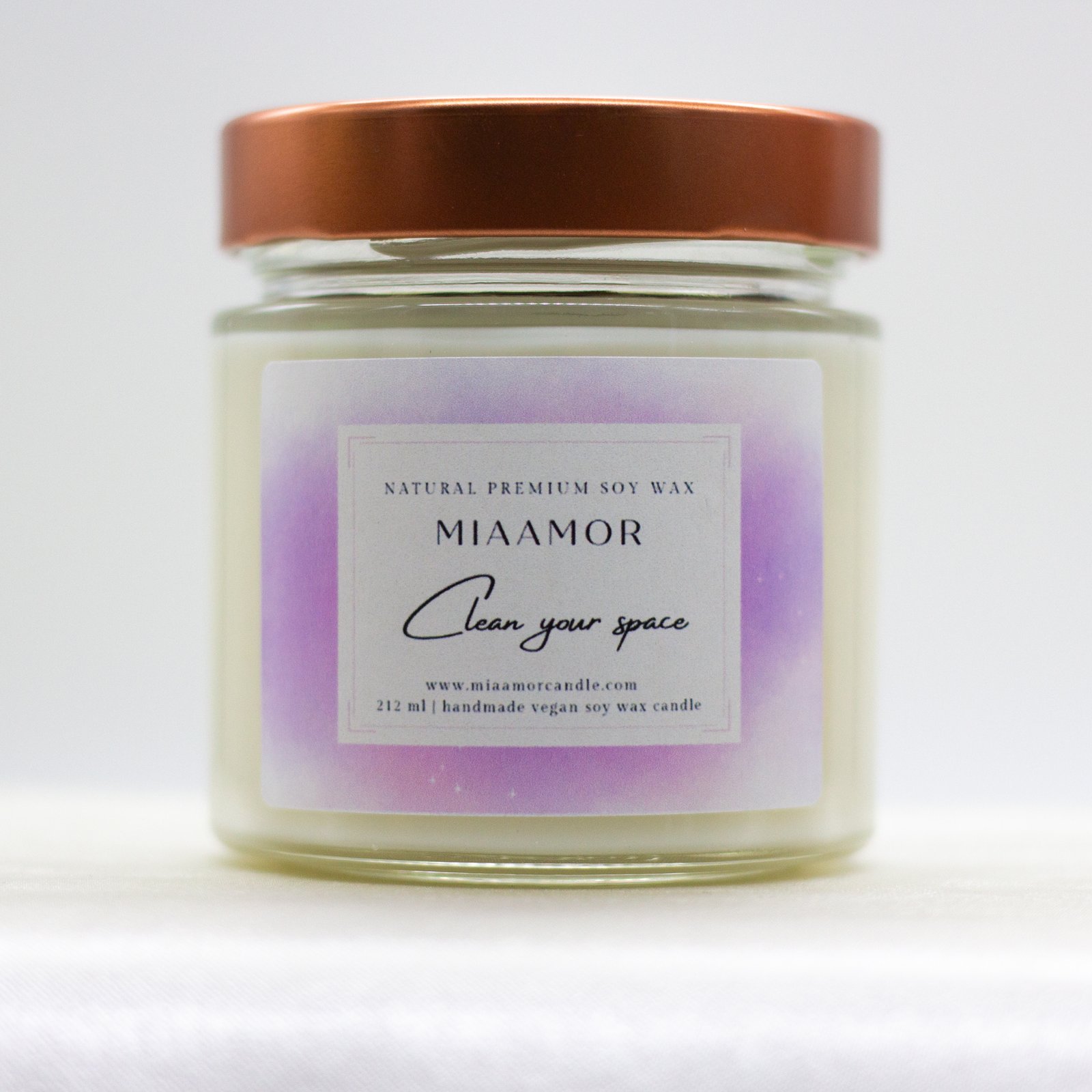 Clean Your Space Manifest Soy Wax Candle