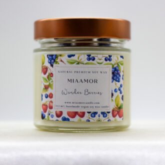 Miaamor Wonder Berries Soy Wax Candle