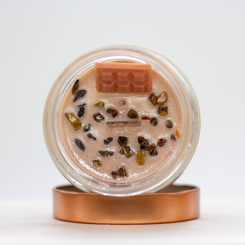 Chocolate Brownie Soy Wax Candle - Image 2