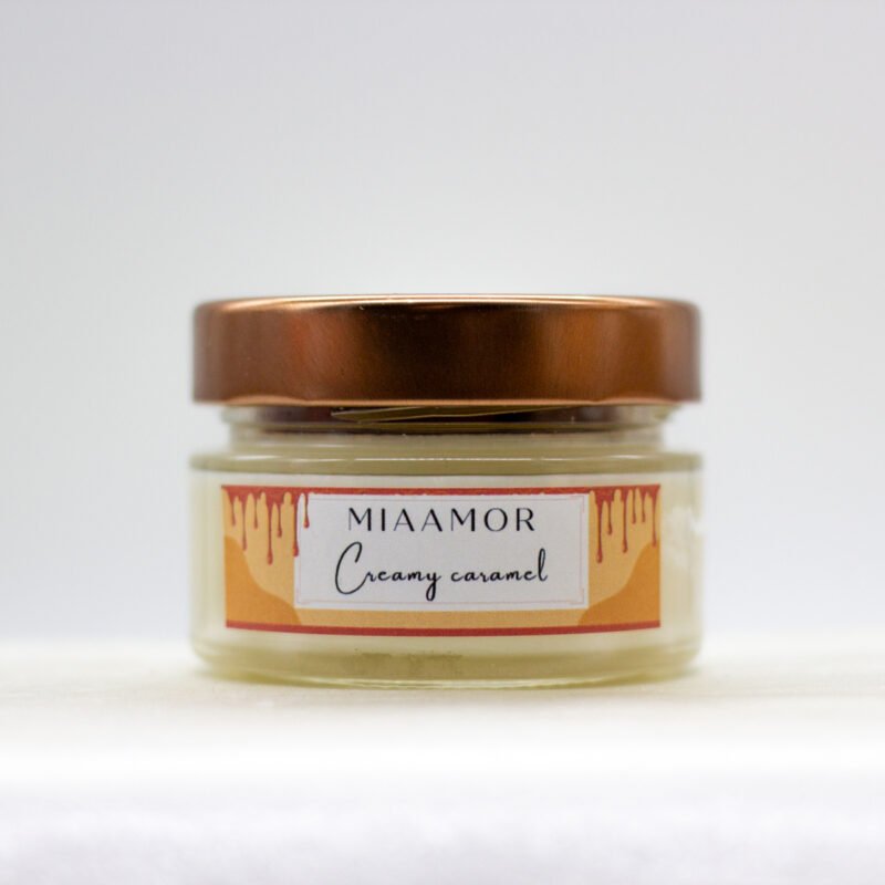 Miaamor Creamy Caramel Soy Wax Candle