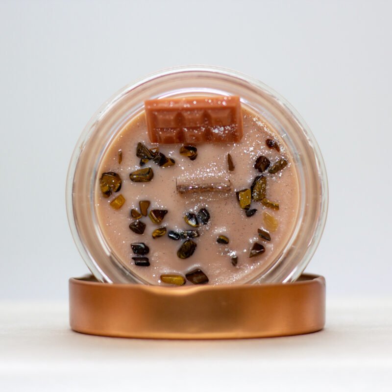 Chocolate Brownie Soy Wax Candle - Image 2