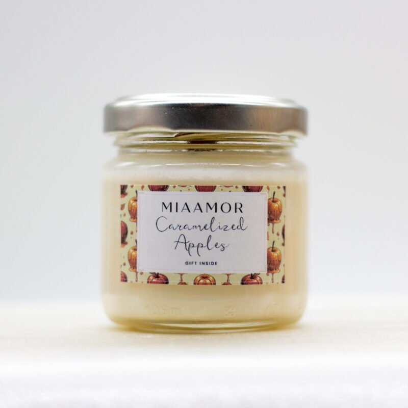 Caramelized Apple Soy Wax Candle With Pendant