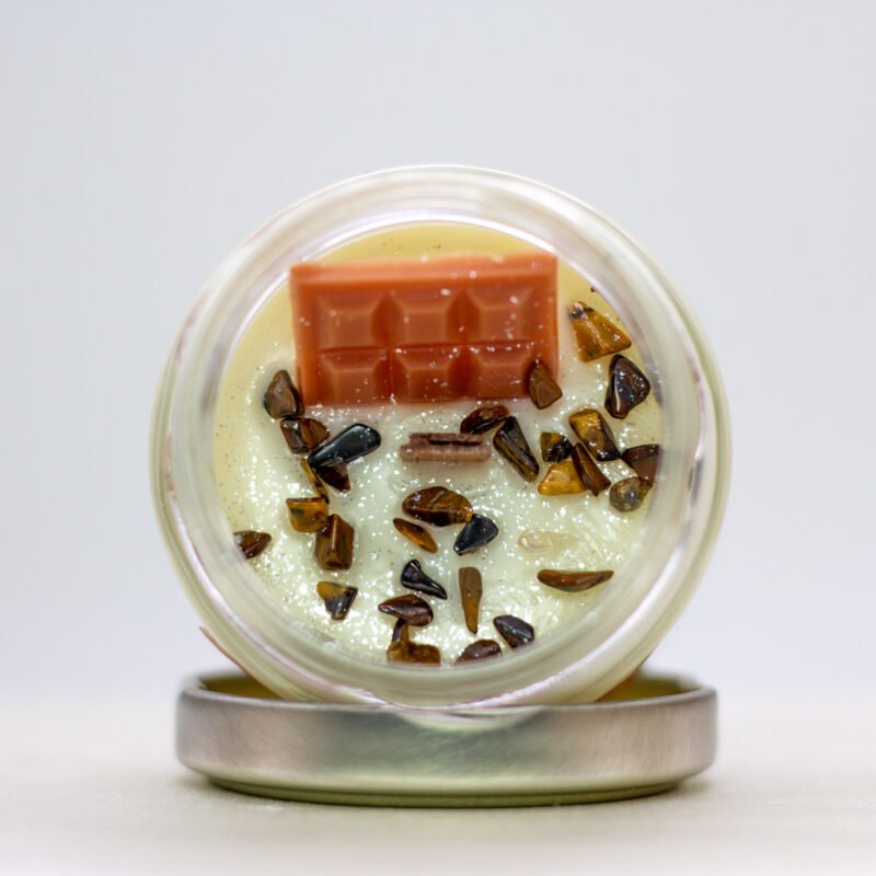 Miaamor Creamy Caramel Soy Wax Candle - Image 2