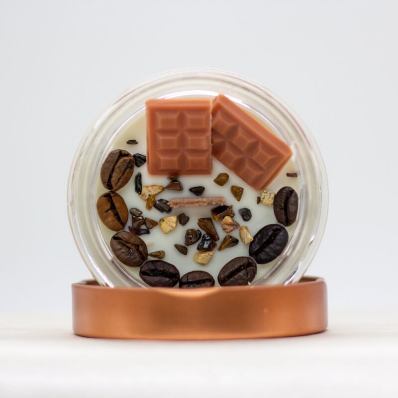 Hot Chocolate Coffe Sox Wax Candle - Image 2